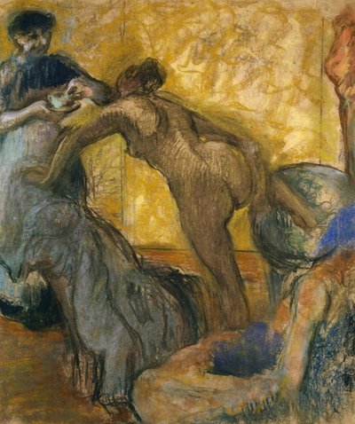 Šálek horké čokolády, 1900-5 od Edgar Degas