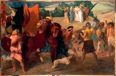Dcera Jeftova od Edgar Degas