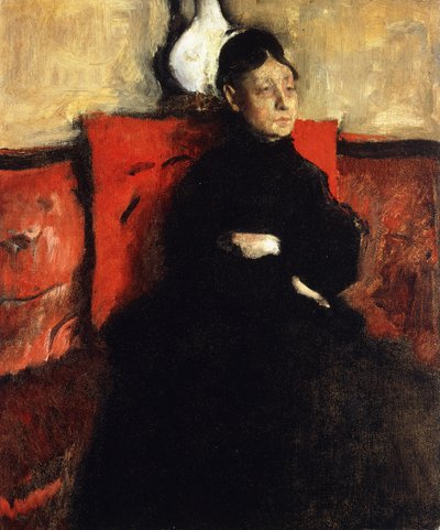 vévodkyně z Montejasi-Cicerale; Vévodkyně de Montejasi-Cicerale, kolem roku 1868 od Edgar Degas