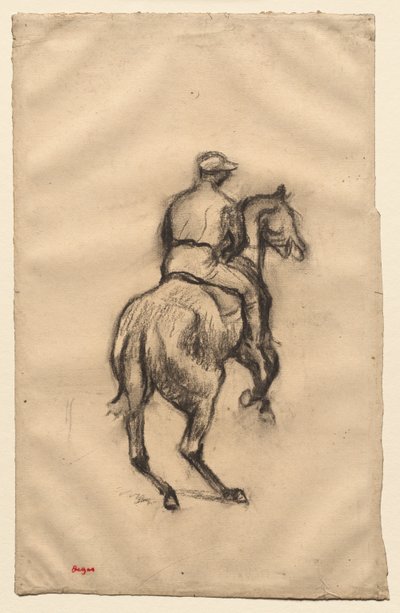 žokej od Edgar Degas