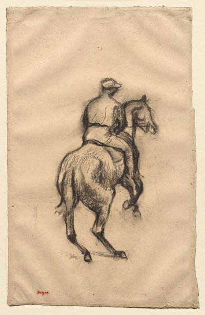 Žokej, c. 1885-1900. od Edgar Degas