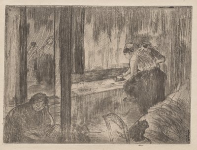 Prádelny od Edgar Degas