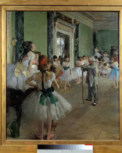 Taneční hodina od Edgar Degas