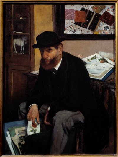 Tiskový nadšenec od Edgar Degas