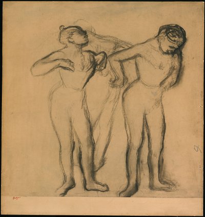 Tři tanečníci od Edgar Degas