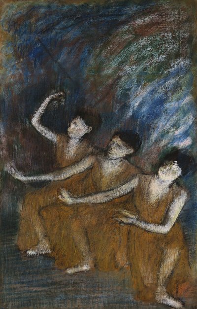 Tři tanečnice, kolem 1895-98 od Edgar Degas