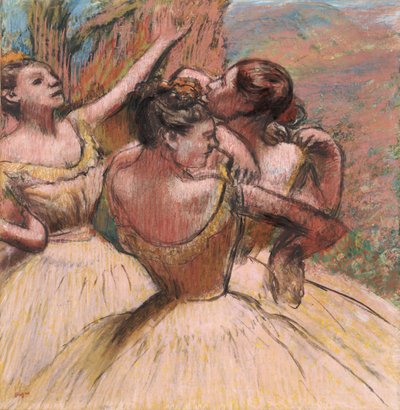 Tři tanečnice, kolem roku 1899 od Edgar Degas