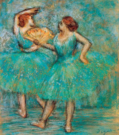 Dva tanečníci, c. 1905 od Edgar Degas
