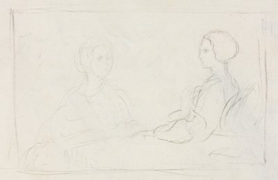 Dvě sedící ženy (verze) od Edgar Degas