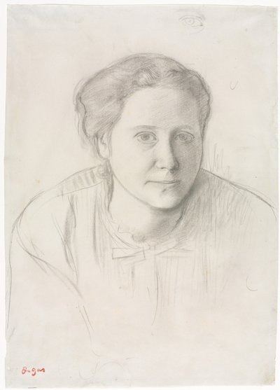 Viktorie Dubourgová od Edgar Degas