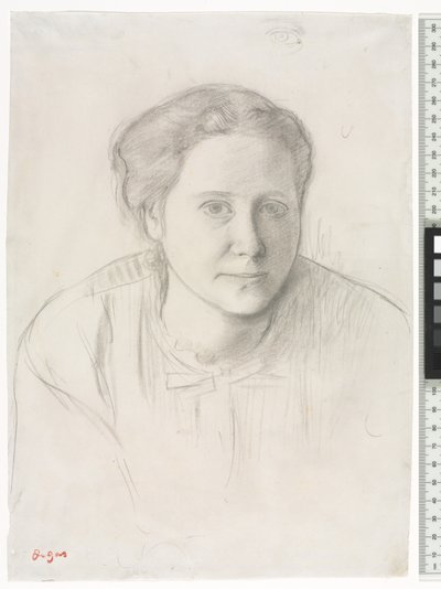 Victoria Dubourg, kolem roku 1866 od Edgar Degas