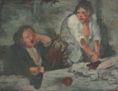 Wash Women (olej na panelu) od Edgar Degas