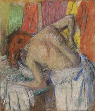 Žena Mytí zad; Femme s