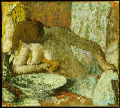 Žena na záchodě, kolem roku 1897 od Edgar Degas