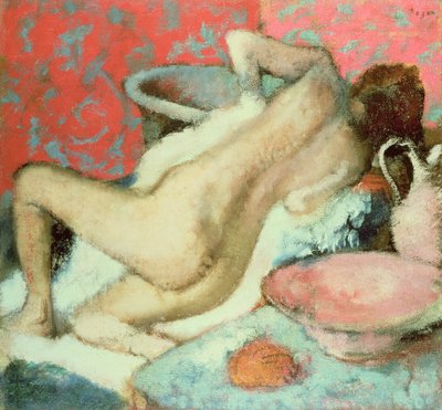 Žena se suší, 1896 od Edgar Degas
