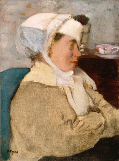 Žena s obvazem, kolem roku 1872 od Edgar Degas