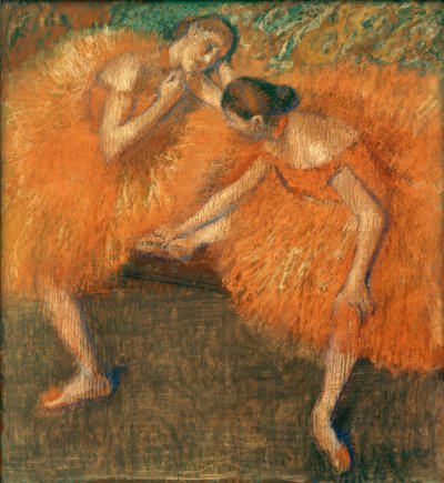 Dva tanečníci od Edgar Degas