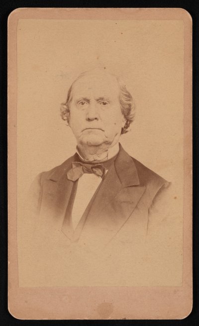 Portrét Ezry Bartlett French 1810-1880, před rokem 1880. od Edgar J Pullman