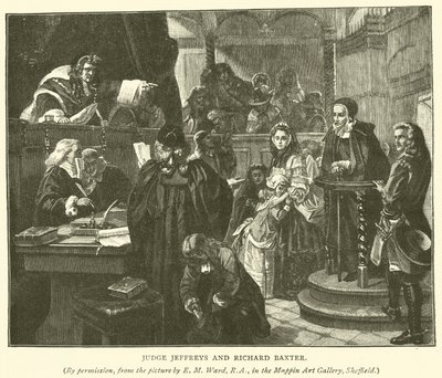 Soudce Jeffreys a Richard Baxter od Edgar Melville Ward