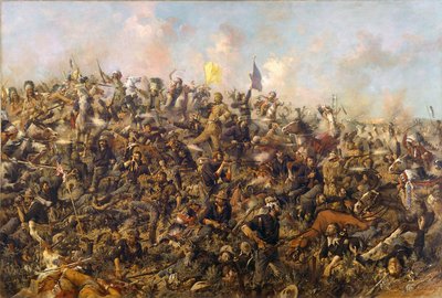 Custers Last Stand od Edgara Samuela Paxsona, 1899 od Edgar Samuel Paxson