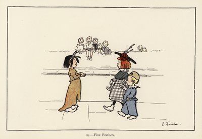 Jemné peří (barva lito) od Edith Farmiloe
