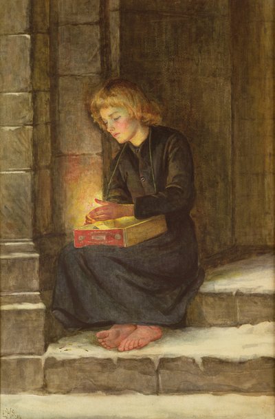 Dívka se zápalkami od Edith Heckstall Smith