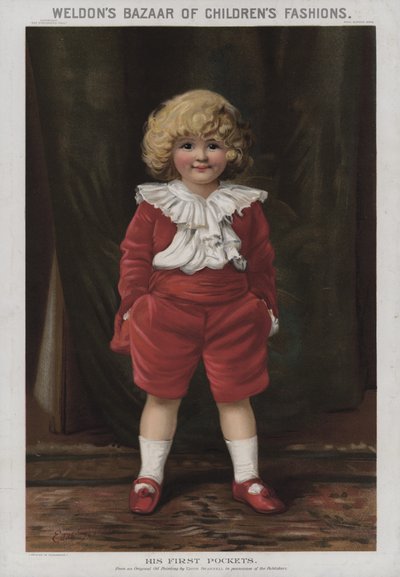 Jeho první kapsy (chromolit) od Edith Scannell