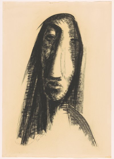 Tvář ženy od Edm. Bellefroid (signed by artist)