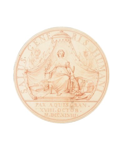 Mír v Aix-la-Chapelle, 1748 od Edmé Bouchardon