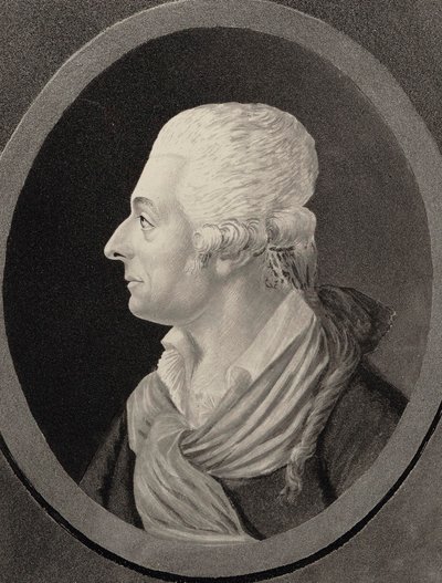 Portrét skladatele Antonia Sacchiniho 1730-1786, 1810. od Edme Quenedey
