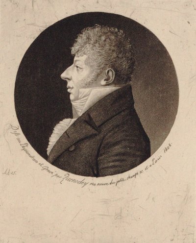 Portrét houslisty a skladatele Jeana Nicolase Auguste Kreutzera 1778-1832, 1808. od Edme Quenedey