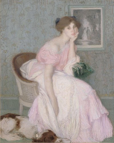 Slečna Ella Carmichael od Edmond François Aman Jean