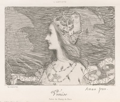Benátky, 1892. od Edmond François Aman Jean