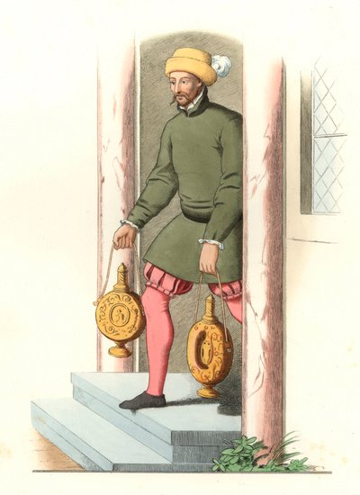 Anglický komorník od Edmond Lechevallier Chevignard