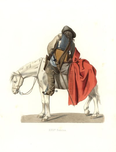 Francouzská kavalérie od Edmond Lechevallier Chevignard