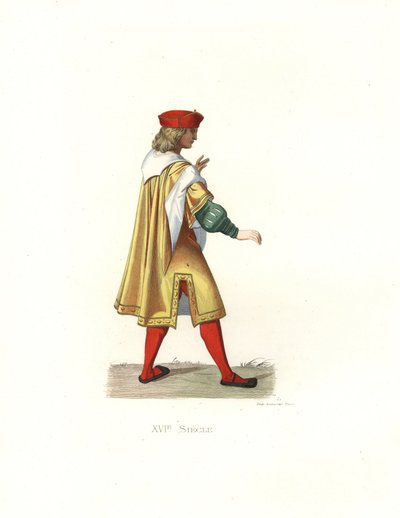 francouzský obchodník od Edmond Lechevallier Chevignard