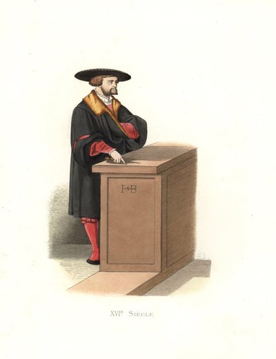 Hans Sebald Beham (1500|1550), německý grafik, rytec, malíř a miniaturista. od Edmond Lechevallier Chevignard