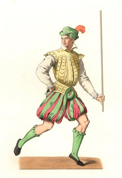 Francouzský Lackey od Edmond Lechevallier Chevignard