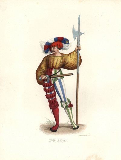 Halberdier od Edmond Lechevallier Chevignard