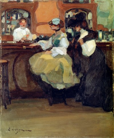 Bar Tabarin, 1905. od Edmond Lempereur