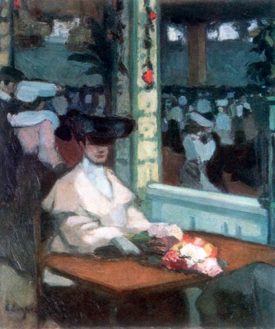Waiting, Moulin de la Galette, 1905. od Edmond Lempereur