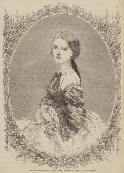 HRH princezna Clotilde Savojská od Edmond Morin