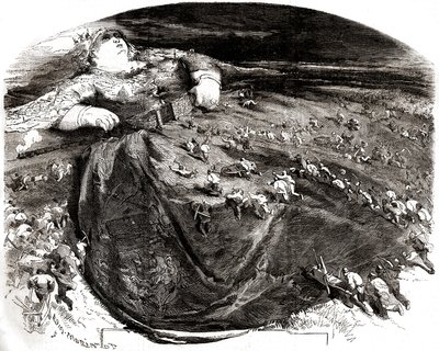 Rozšíření Paříže od Edmond Morin