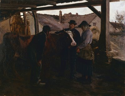 Nemocná kráva od Edmond Picard