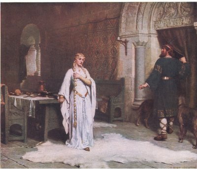 Godiva, Bibbys Annual, 1916-17 od Edmund Blair Leighton