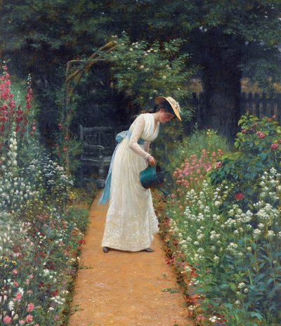 Zahrada mé paní od Edmund Blair Leighton