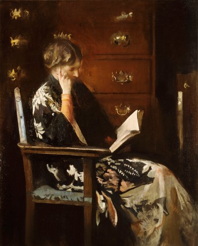 Marie čtení od Edmund Charles Tarbell
