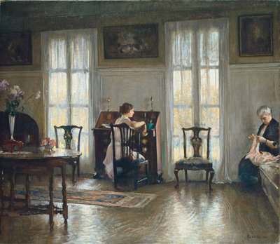 Matka a Marie od Edmund Charles Tarbell