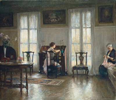 Matka a Marie od Edmund Charles Tarbell