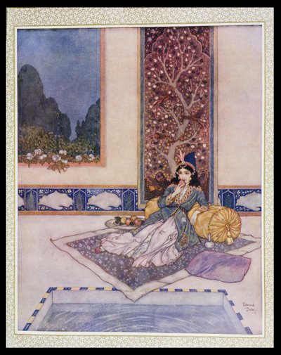Princezna, která jí ovoce od Edmund Dulac